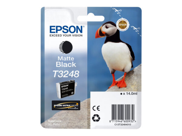 EPSON Cartouche T3248 – Noir Mat 650 pages