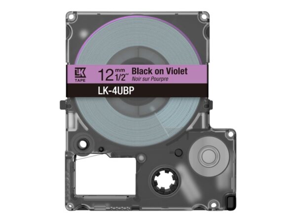EPSON Colour Tape Violet/Black 12mm 8m LK-4UBP