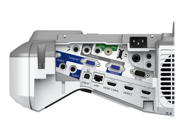EPSON EB-695Wi 3LCD WXGA interactive ultra short throw projector 1280×800 16:10 3500 lumen 16W speaker