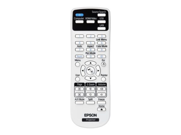EPSON EB-695Wi 3LCD WXGA interactive ultra short throw projector 1280×800 16:10 3500 lumen 16W speaker