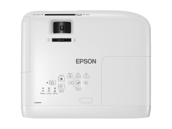 EPSON EB-E24 Mobile Projector XGA 1024×768 4:3 3600lumens 15000:1 1.44 – 2.88:1 USB 2.0 Type A RS-232C VGA in 2x VGA out HDMI