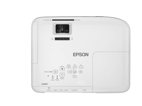 EPSON EB-W51 3LCD Projector WXGA 1280×800 4000Lumens Mobile