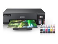 EPSON EcoTank ET-18100 Printer colour ink-jet refillable A3 5760x1440dpi 8ppm mono/8ppm colour capacity 80 sheets USB Wi-Fi