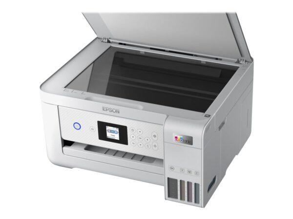 EPSON EcoTank ET-2856 MFP colour ink-jet refillable A4 10.5ppm print 100 sheets USB Wi-Fi white