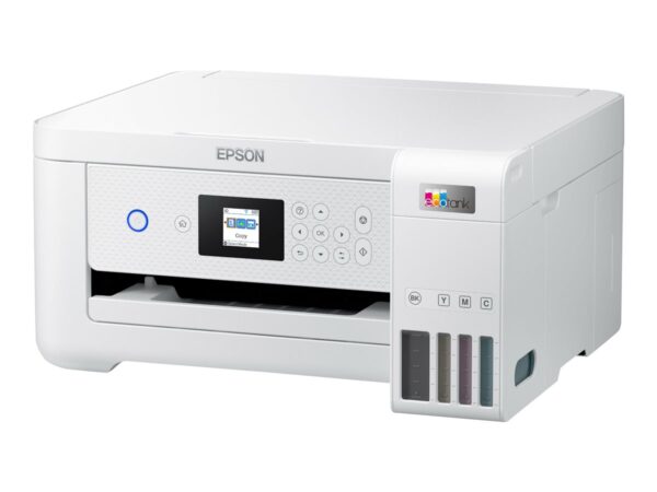 EPSON EcoTank ET-2856 MFP colour ink-jet refillable A4 10.5ppm print 100 sheets USB Wi-Fi white