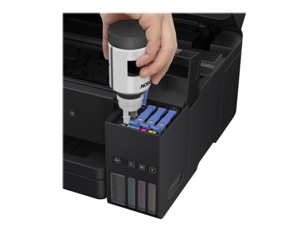 EPSON EcoTank ET-4850 MFP colour ink-jet refillable A4 15.5ppm print 250 sheets USB LAN Wi-Fi black