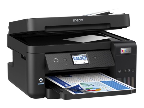 EPSON EcoTank ET-4850 MFP colour ink-jet refillable A4 15.5ppm print 250 sheets USB LAN Wi-Fi black
