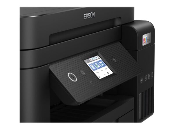 EPSON EcoTank ET-4850 MFP colour ink-jet refillable A4 15.5ppm print 250 sheets USB LAN Wi-Fi black