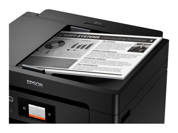 EPSON EcoTank ET-M16600 MFP Mono B/W ink-jet A3 plus 329x483mm A3 25ppm print 550 sheets USB LAN USB host Wi-Fi