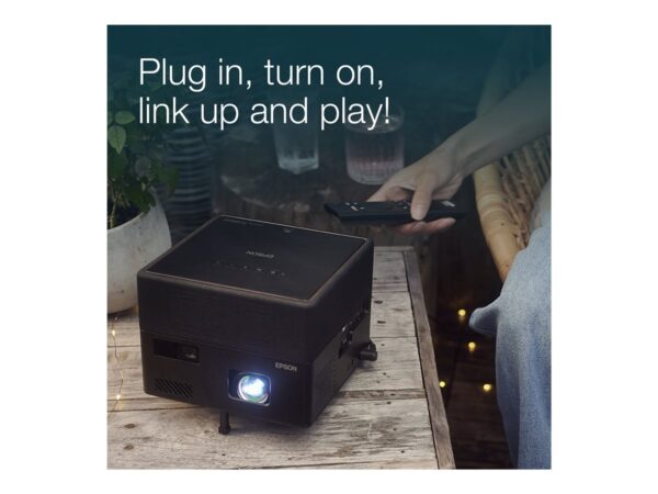 EPSON EF-12 Projector FHD 1920×1080 1000Lumen 2500000:1 Home cinema/Entertainment and gaming