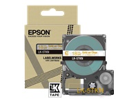 EPSON Metallic Tape Clear/Gold 18mm 9m LK-5TKN