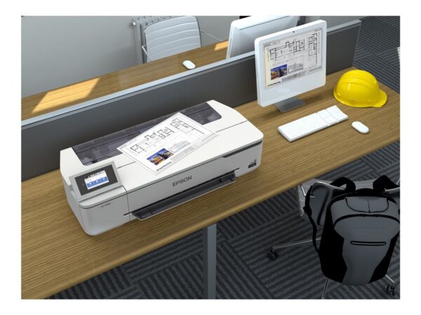 EPSON SureColor SC-T3100N 24inch large-format printer colour ink-jet Roll A1 61.0cm 2400x1200dpi Gigabit LAN Wi-Fi USB 3.0 Cutter