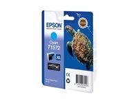 EPSON T1572 cartouche de encre cyan capacité standard 1-pack blister sans alarme