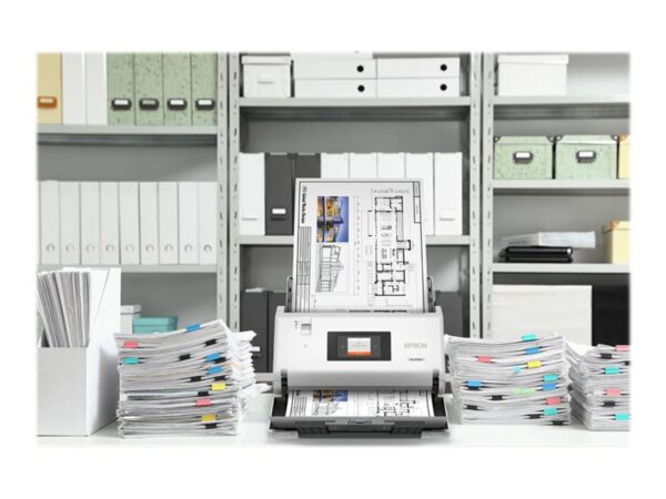 EPSON WorkForce DS-30000 Document scanner Contact Image Sensor CIS Duplex A3 600x600dpi 70ppm ADF 120sheets 30000scans/d USB 3.0