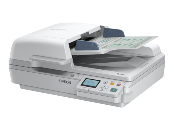 EPSON WorkForce DS-6500N – A4 – Chargeur d originaux Recto Verso un seul passage Suite logicielle