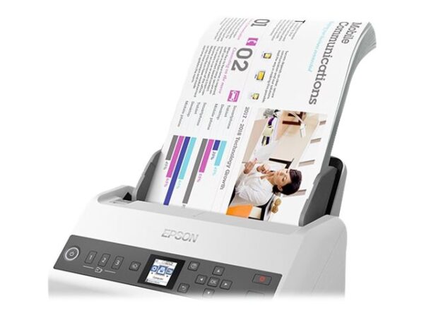 EPSON WorkForce DS-730N business scanner 600dpi