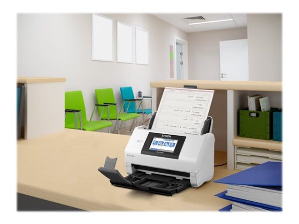 EPSON WorkForce DS-790WN Document scanner Duplex A4 600x600dpi 45ppm mono/45ppm colour ADF 100sheets 7000scans/d USB 3.0 Wi-Fi