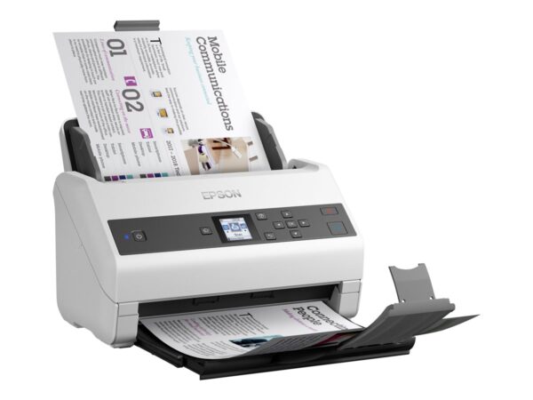 EPSON WorkForce DS-970 Document scanner Contact Image Sensor CIS Duplex A4 600x600dpi 85ppm ADF 100sheets 9000scans/d USB 3.0
