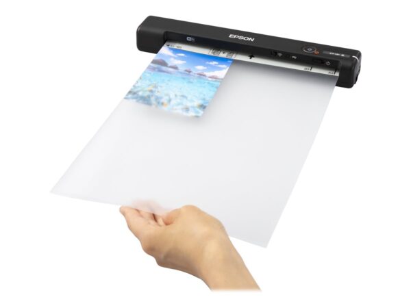 EPSON WorkForce ES-60W Sheetfed scanner Contact Image Sensor CIS A4 600x600dpi 300scans/d USB 2.0 Wi-Fi