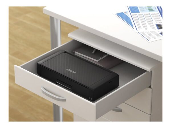 EPSON WorkForce WF-110W Printer colour ink-jet A4 5760x1440dpi 7ppm mono/4ppm colour capacity 20 sheets USB 2.0 Wi-Fi