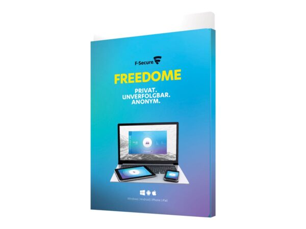 F-SECURE Freedome VPN 1an /  3 appareils – all platforms