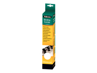 FELLOWES anneaux plastiques 10mm blanc x 25pk
