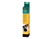 FELLOWES ANNEAUX PLASTIQUES 6 MM NOIR X 25
