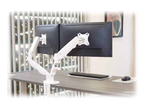 FELLOWES BRAS ARTICULE DOUBLE ECRAN EPPADUAL BLANC compatible jusqu’à 39 POUCES