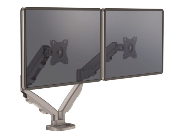 FELLOWES BRAS ARTICULE DOUBLE ECRAN EPPADUAL Silver jusqu’à 39 POUCES