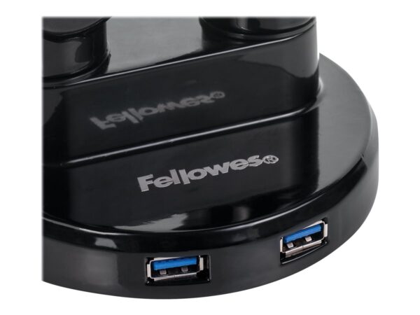 FELLOWES Bras porte écran double Platinium Série