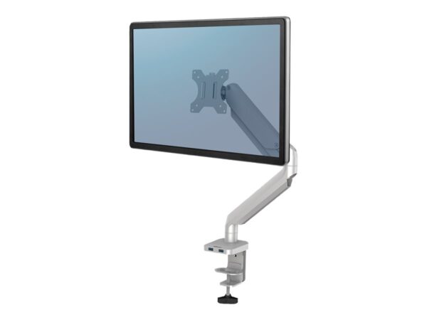 FELLOWES Bras Porte-Ecran Simple Gris Platinum Series