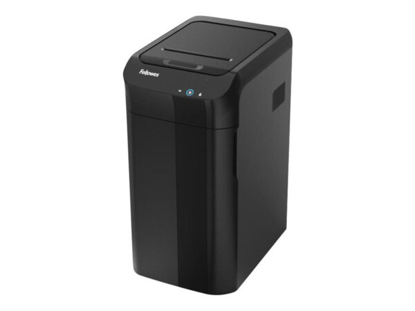 FELLOWES DESTRUCTEUR DE DOCUMENTS AUTOMAX 350C COUPE CROISÉE – 230V EU/UK