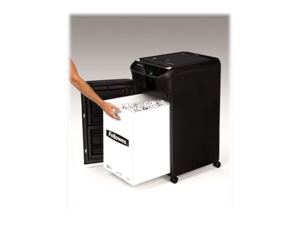 FELLOWES DESTRUCTEUR DE DOCUMENTS AUTOMAX 350C COUPE CROISÉE – 230V EU/UK