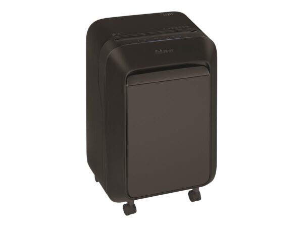 FELLOWES DESTRUCTEUR MICROSHRED LX211 NOIR COUPE MICROPARTICULES 230V EU/UK
