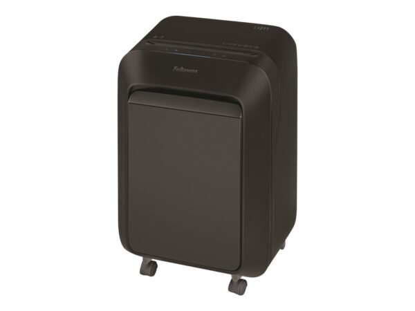 FELLOWES DESTRUCTEUR MICROSHRED LX211 NOIR COUPE MICROPARTICULES 230V EU/UK