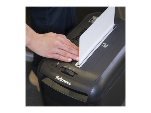 FELLOWES Destructeur Powershred® 60Cs Coupe croisée – Black – 230V