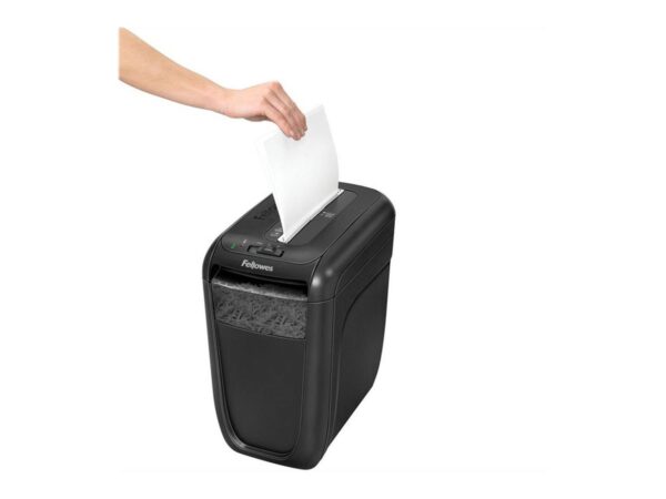 FELLOWES Destructeur Powershred® 60Cs Coupe croisée – Black – 230V