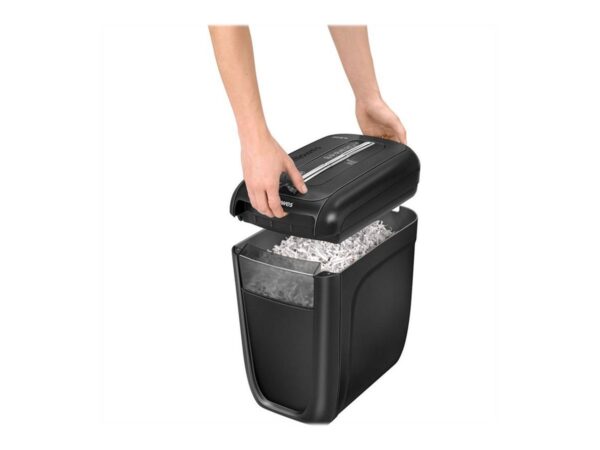 FELLOWES Destructeur Powershred® 60Cs Coupe croisée – Black – 230V