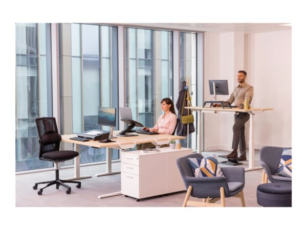 FELLOWES Hana Lt Monitor Riser Black