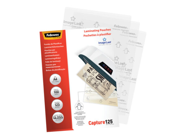 FELLOWES IL POCHETTES A4 125 MICRONS X 100
