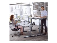 FELLOWES LEVADO – STRUCTURE AJUSTABLE EN HAUTEUR SILVER