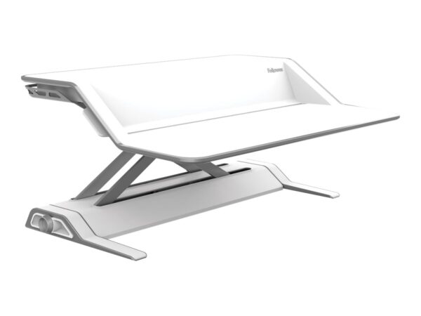 FELLOWES plate-forme assis-debout lotus – blanc