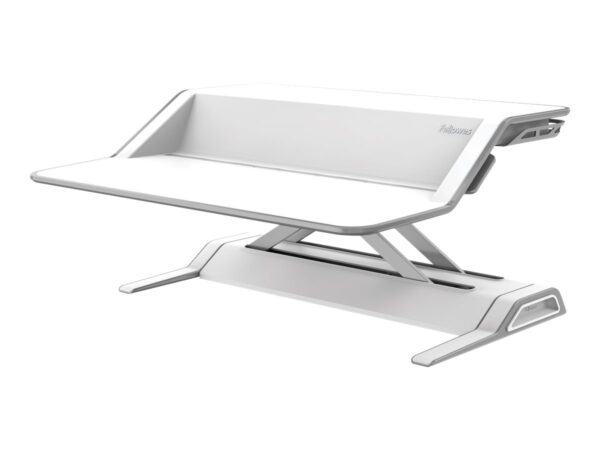 FELLOWES plate-forme assis-debout lotus – blanc