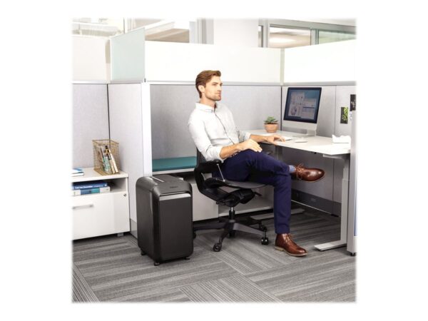 FELLOWES Powershred LX220 Black Shredder Mini Cut 230V EU/UK