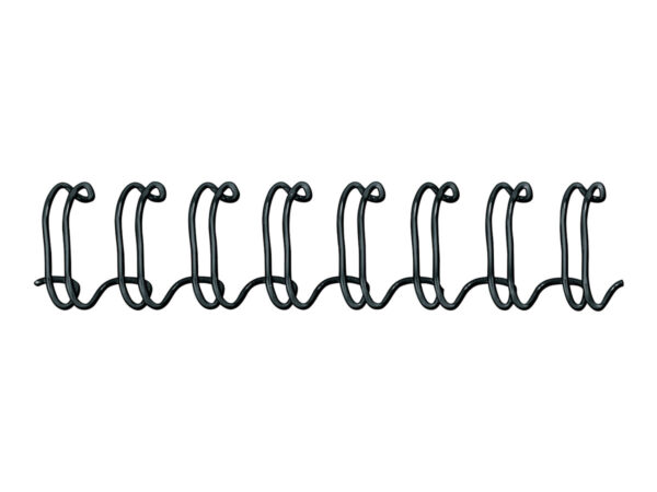 FELLOWES rel metall 34 boucles 10mm 3/8in noir x 100pk
