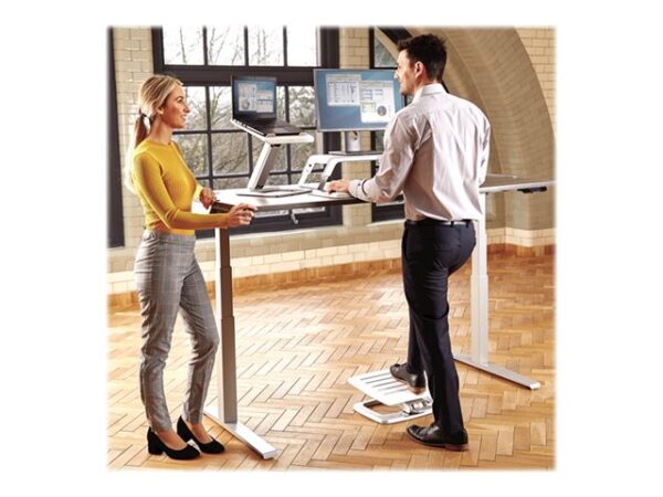 FELLOWES REPOSE-PIEDS HANA – BLANC