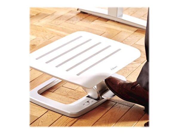FELLOWES REPOSE-PIEDS HANA – BLANC