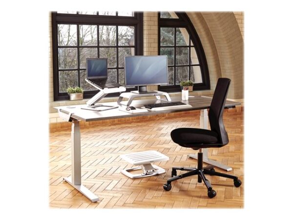 FELLOWES REPOSE-PIEDS HANA – BLANC