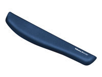 FELLOWES Repose poignet clavier PlushTouch™ – Bleu – Antibactérien