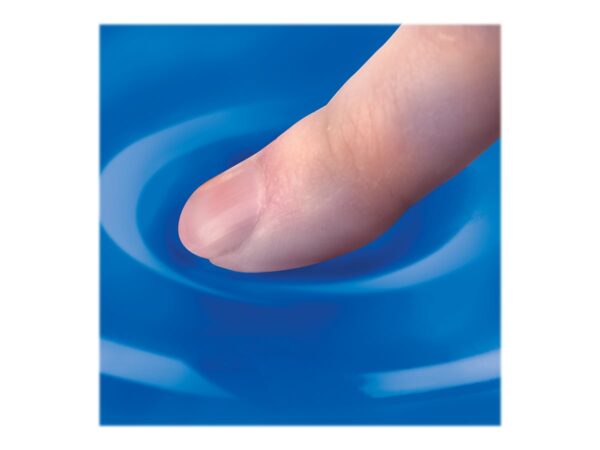 FELLOWES Tapis de souris – Repose-poignet Gel Crystal™ Bleu